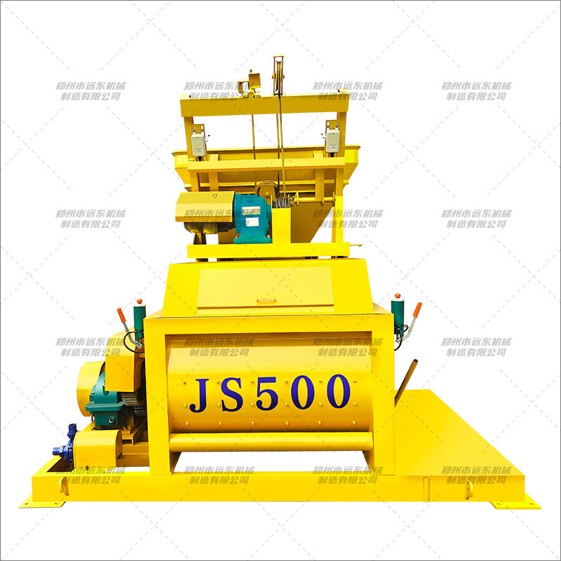 JS500強(qiáng)制型正上料攪拌機(jī)(圖1) JS500強(qiáng)制型正上料攪拌機(jī)(圖1)
