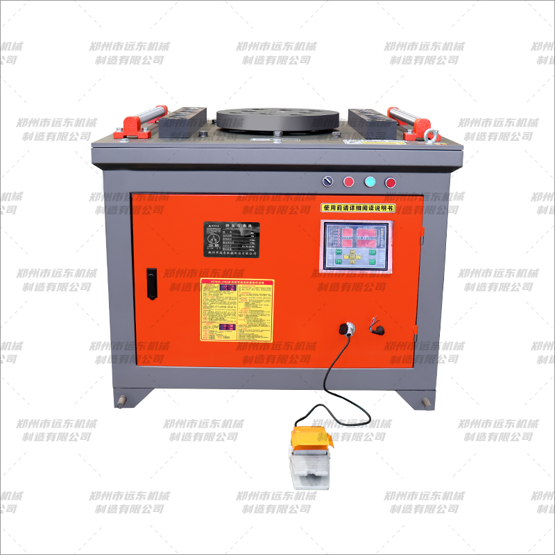 GW55型數控鋼筋彎曲機(圖1) GW55型數控鋼筋彎曲機(圖1)